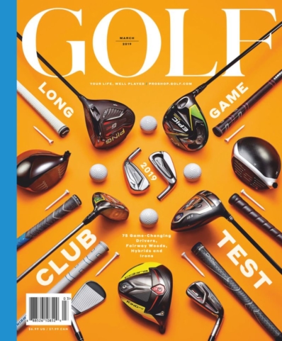 Golf Magazine March 01, 2019 Issue Cover