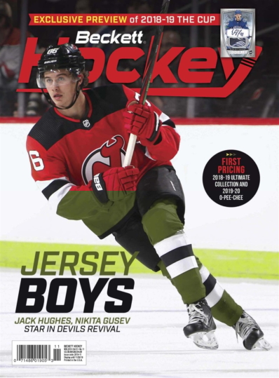 Beckett Hockey November 01, 2019 Issue Cover