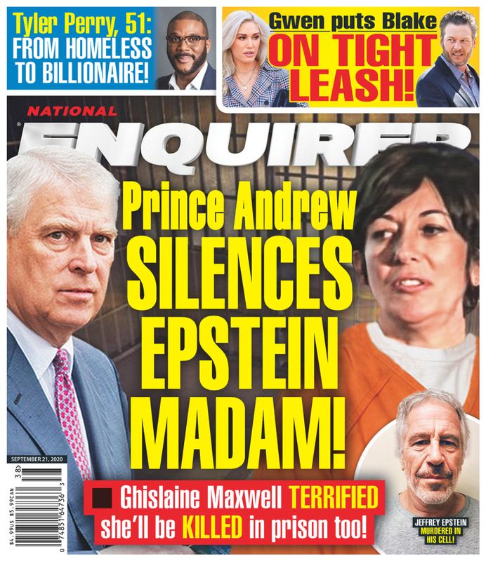 national-enquirer September 21, 2020 Issue Cover