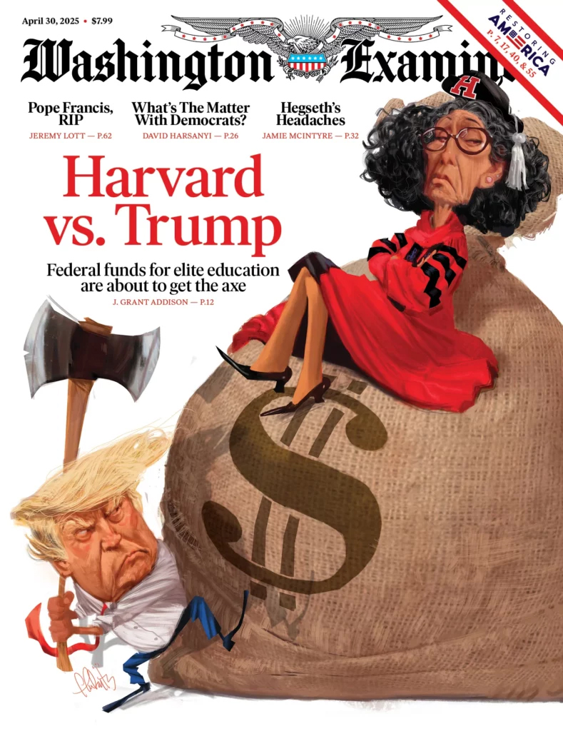 Washington-Examiner April 30, 2025 Issue Cover
