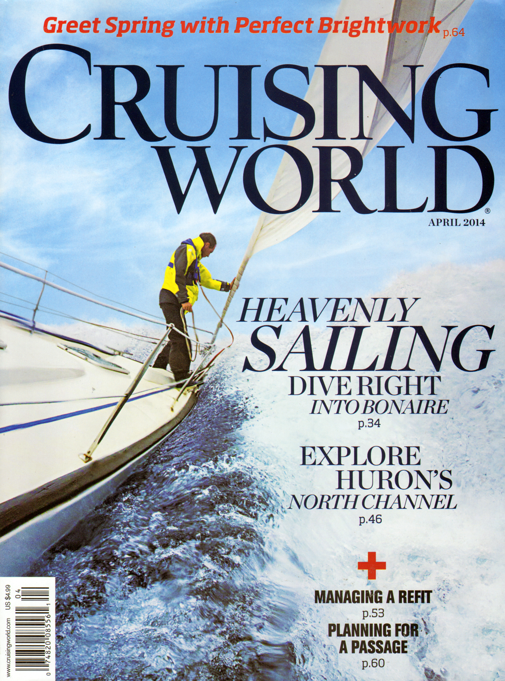 Cruising-World April 01, 2014 Issue Cover