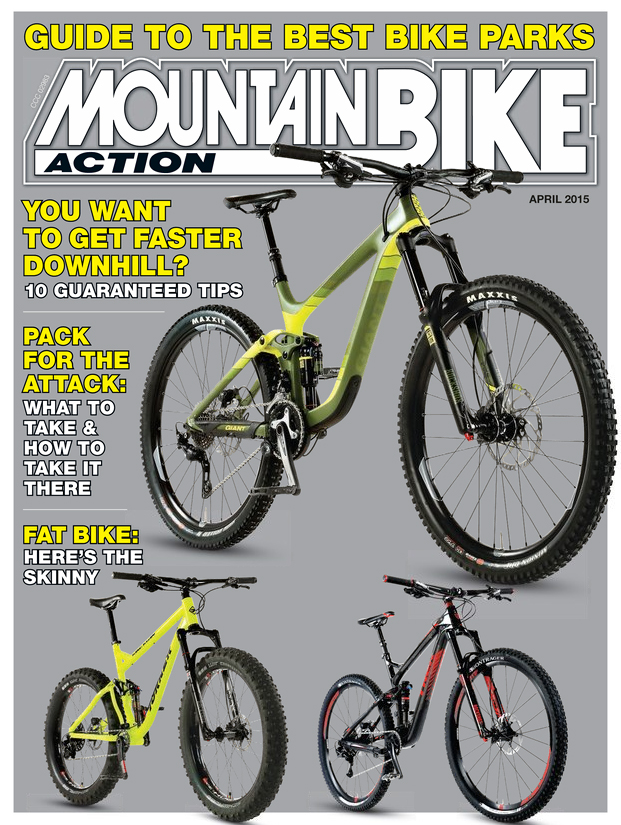 Mountain-Bike-Action April 01, 2015 Issue Cover