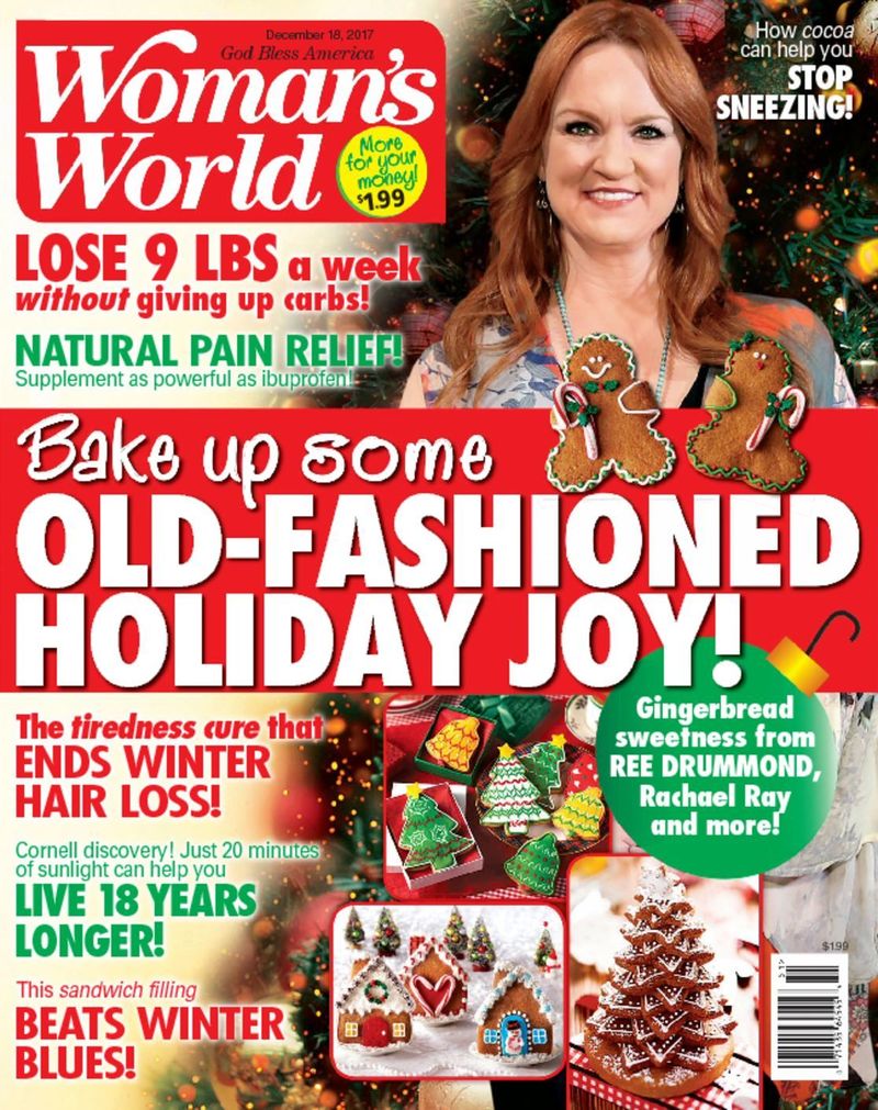 Womans-World December 18, 2017 Issue Cover