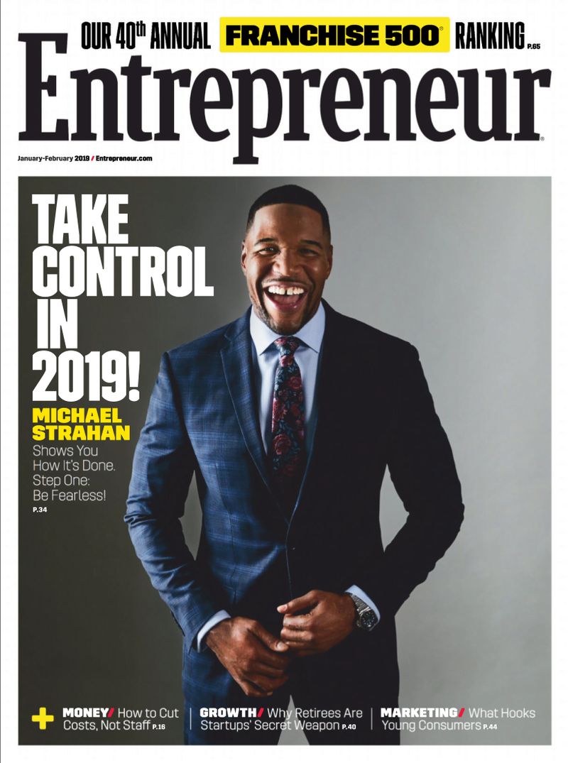 Entrepreneur January 01, 2019 Issue Cover