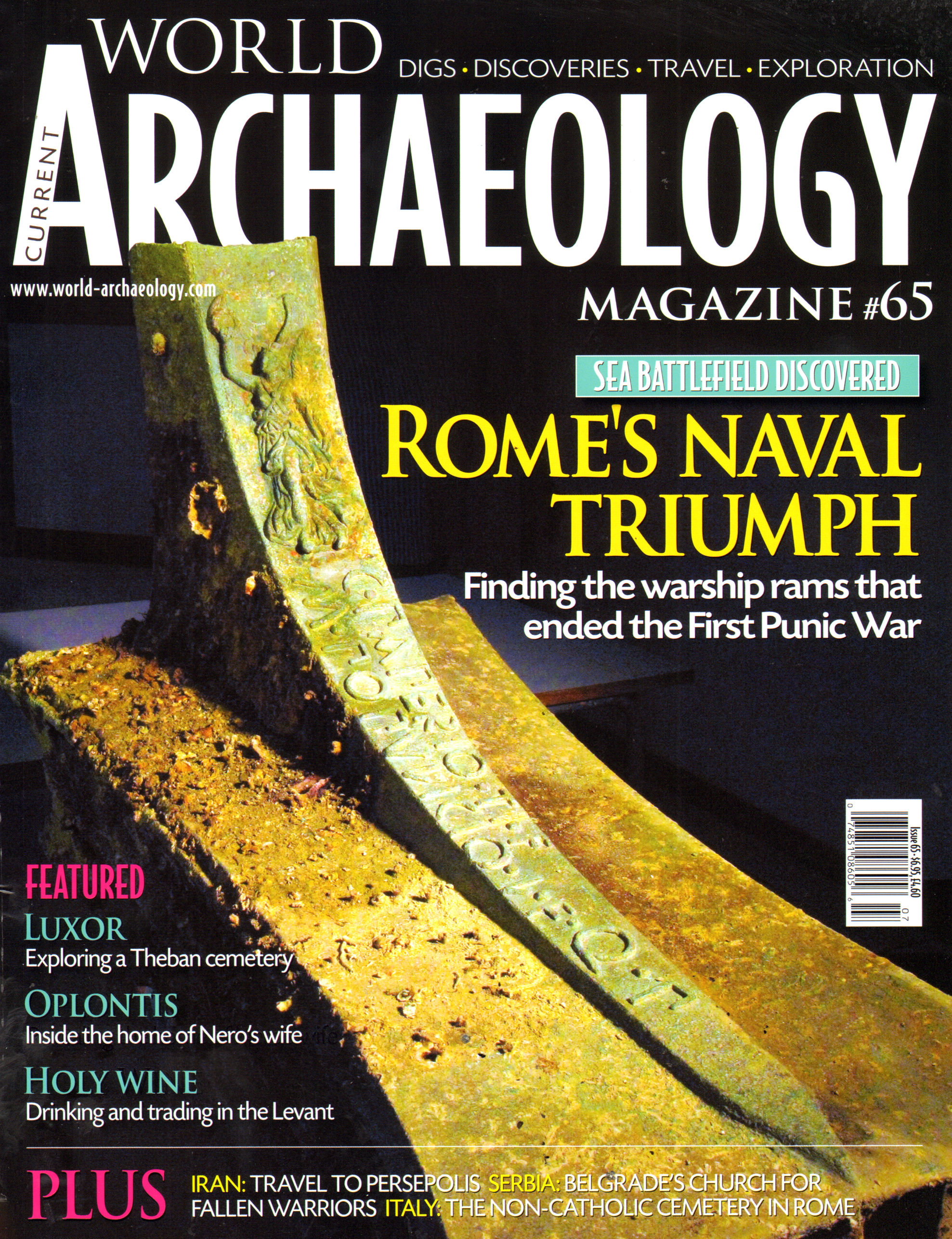 Current-World-Archaeology June 01, 2014 Issue Cover