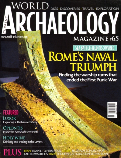 Current World Archaeology June 01, 2014 Issue Cover