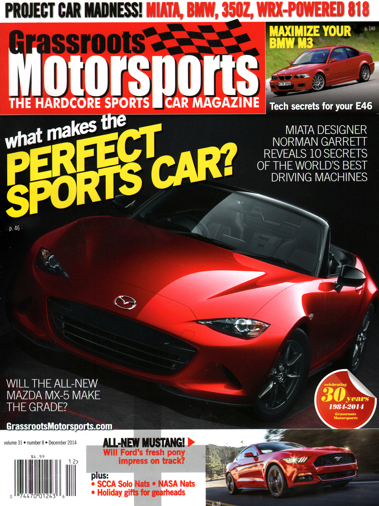Grassroots-Motorsports December 01, 2014 Issue Cover