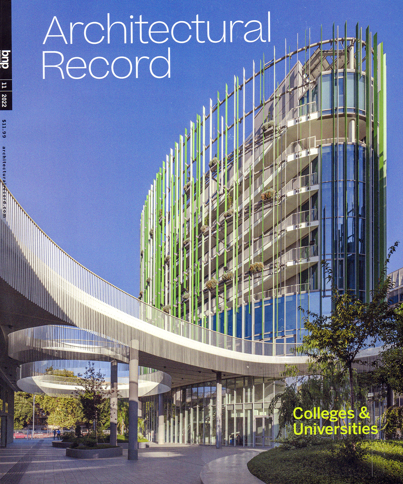 Architectural-Record November 01, 2022 Issue Cover