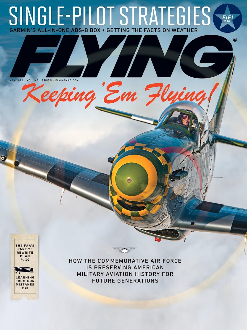 Flying May 01, 2016 Issue Cover