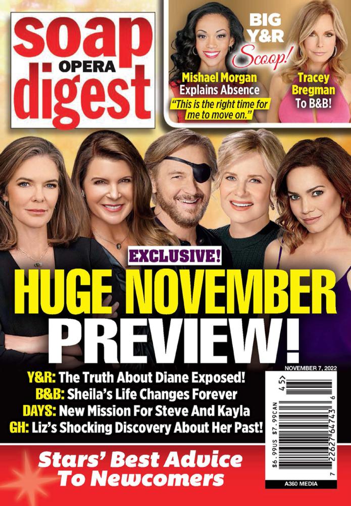 Soap-Opera-Digest November 07, 2022 Issue Cover