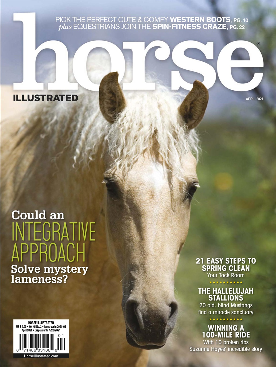 Horse-Illustrated April 01, 2021 Issue Cover
