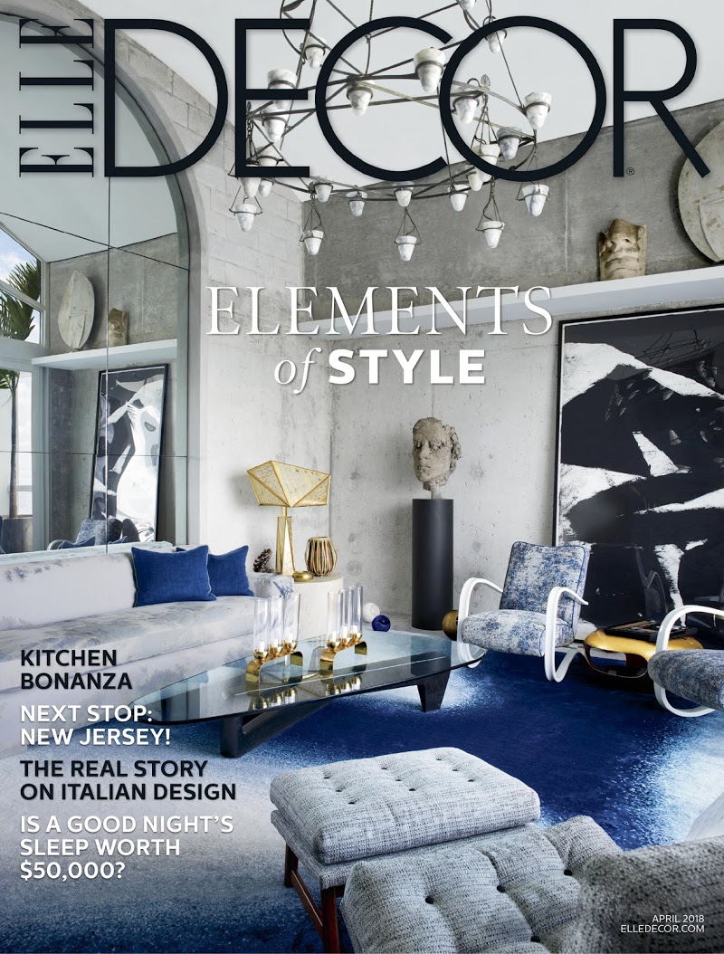 Elle-Decor April 01, 2018 Issue Cover