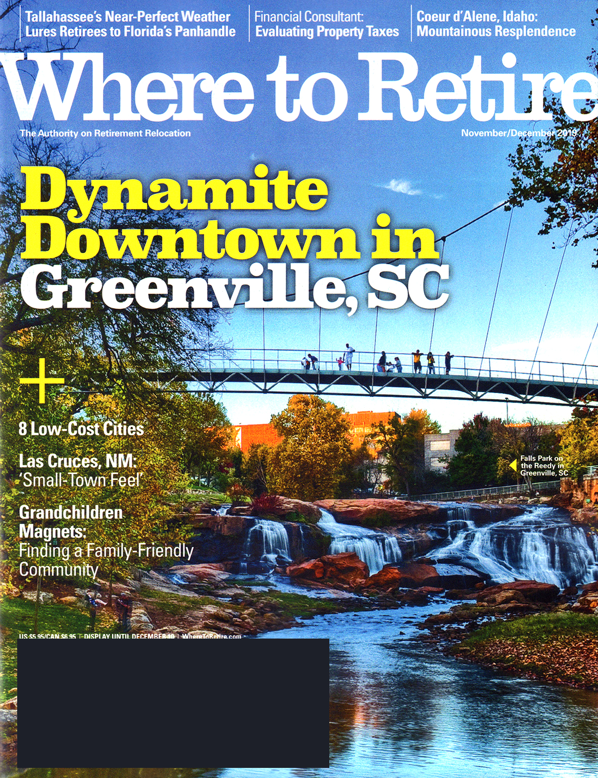 Where-To-Retire November 01, 2019 Issue Cover