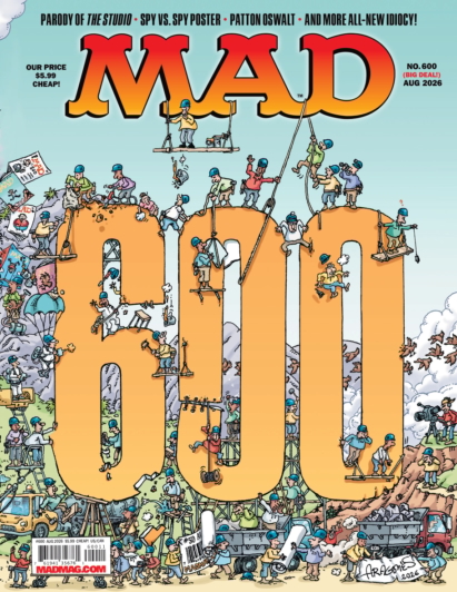 MAD Magazine August 01, 2026 Issue Cover