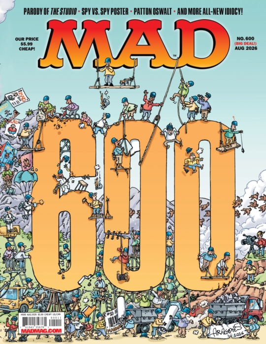 MAD Magazine August 01, 2026 Issue Cover