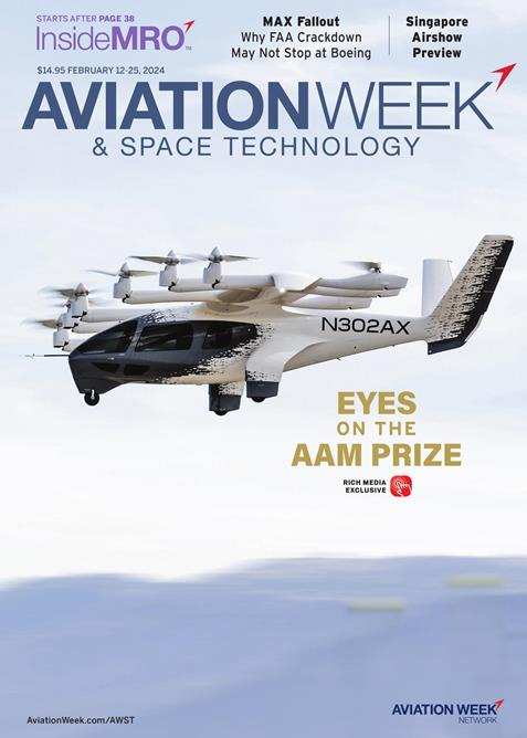 Aviation-Week-and-Space-Technology February 12, 2024 Issue Cover