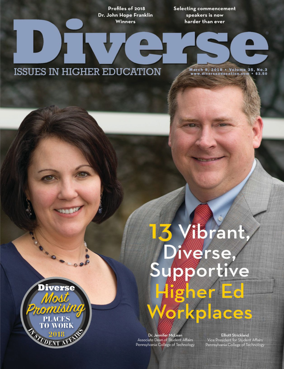 Diverse-Issues-In-Higher-Education March 08, 2018 Issue Cover