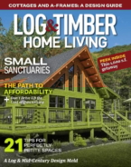 Log-and-Timber-Home-Living January 01, 2025 Issue Cover
