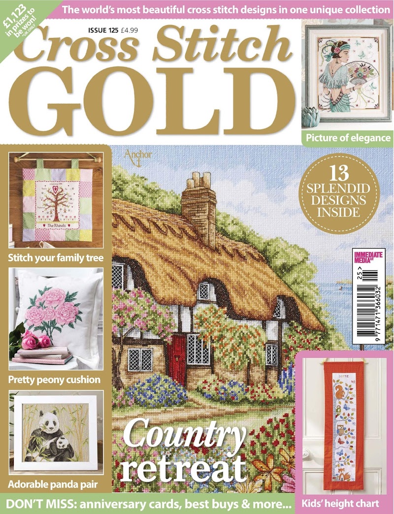 Cross-Stitch-Gold December 01, 2015 Issue Cover