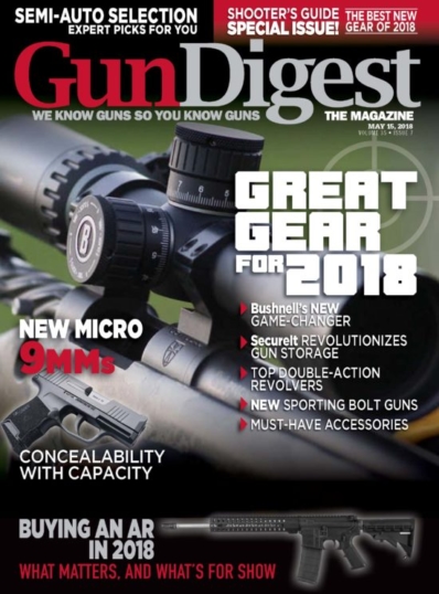 Gun Digest May 15, 2018 Issue Cover