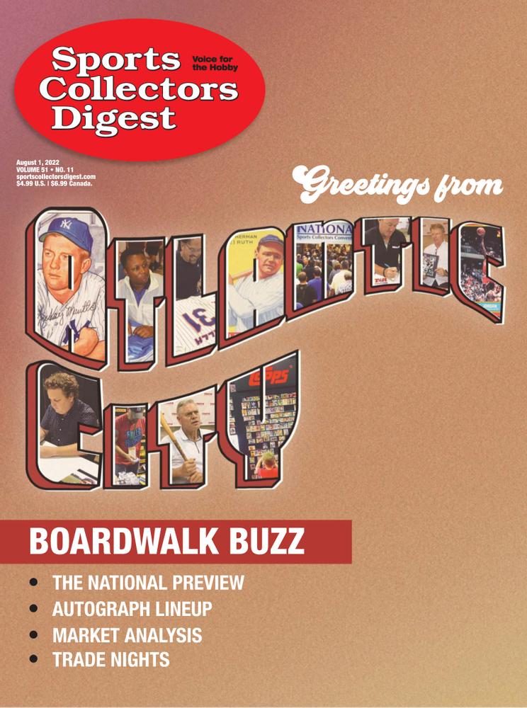 Sports-Collectors-Digest August 01, 2022 Issue Cover