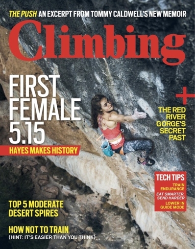 Climbing Magazine May 01, 2017 Issue Cover