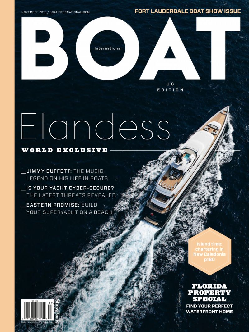 Boat-International-US November 01, 2018 Issue Cover