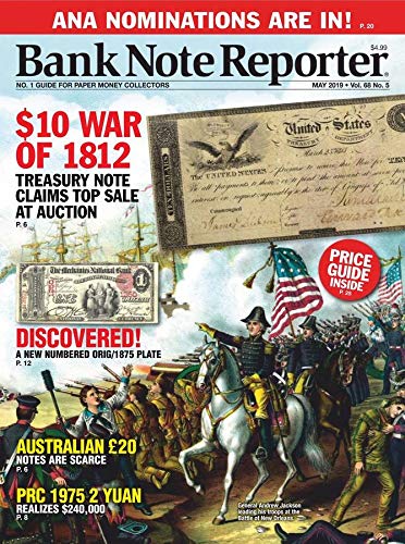Bank-Note-Reporter May 01, 2019 Issue Cover