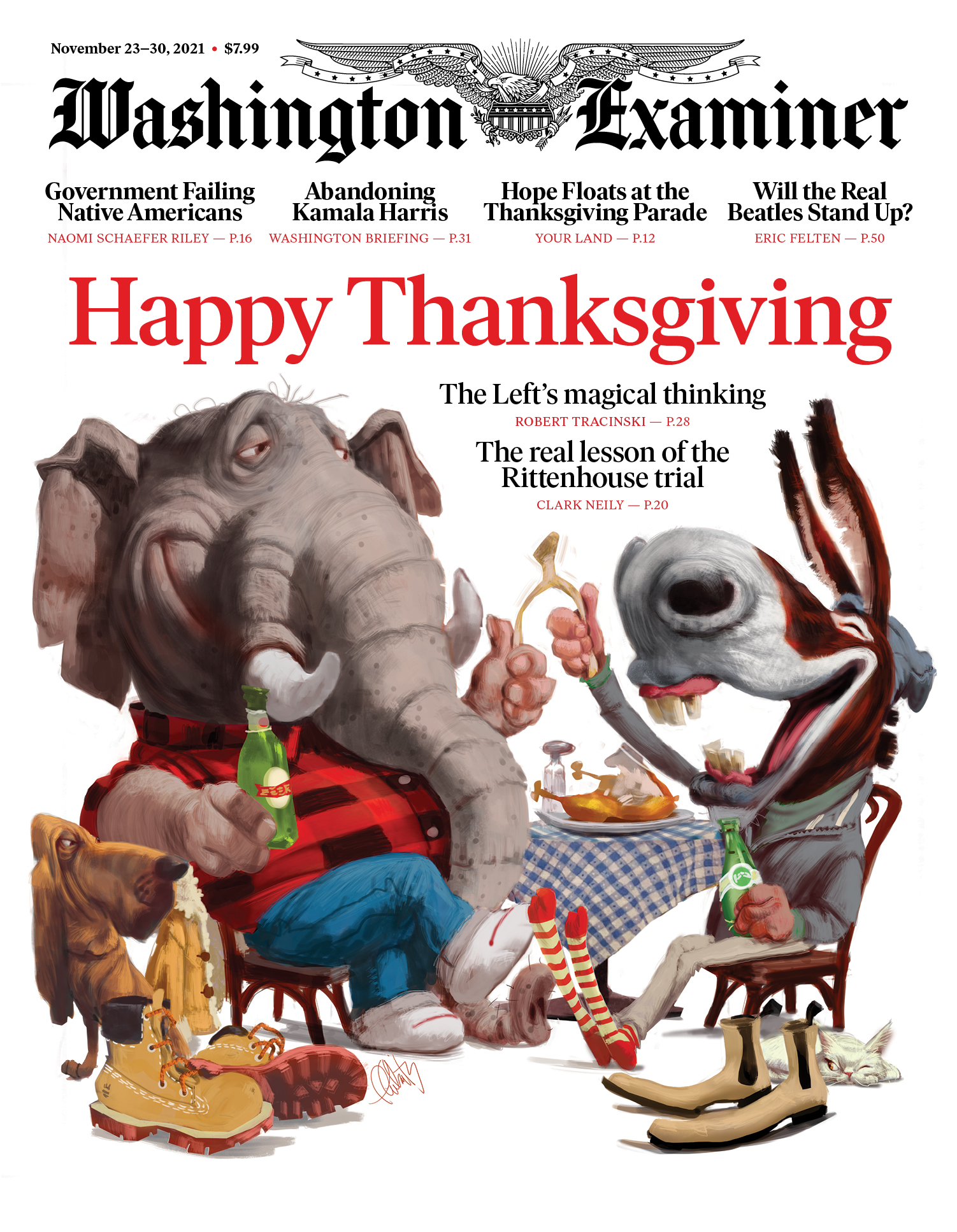 Washington-Examiner November 23, 2021 Issue Cover