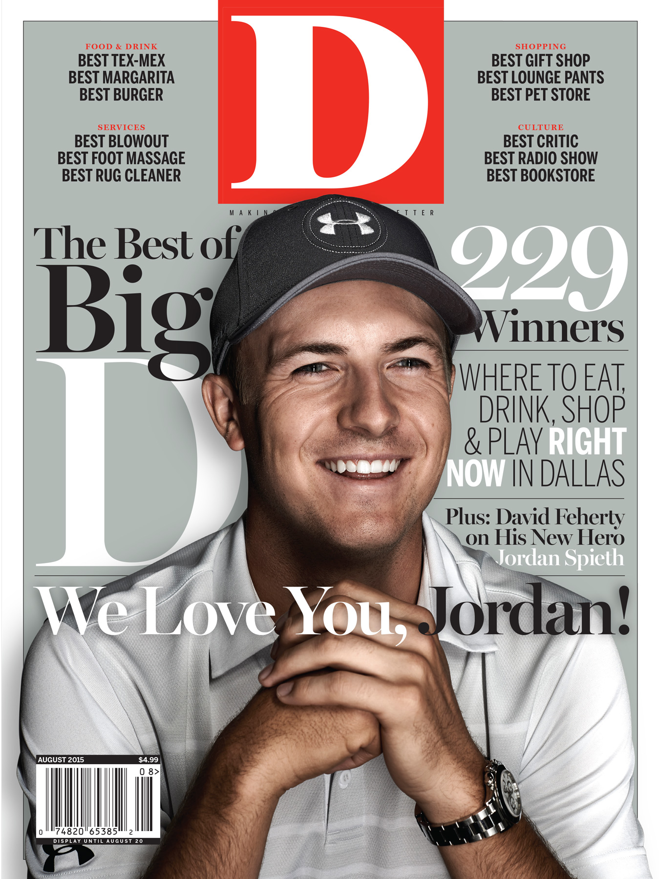 D-Magazine August 01, 2015 Issue Cover