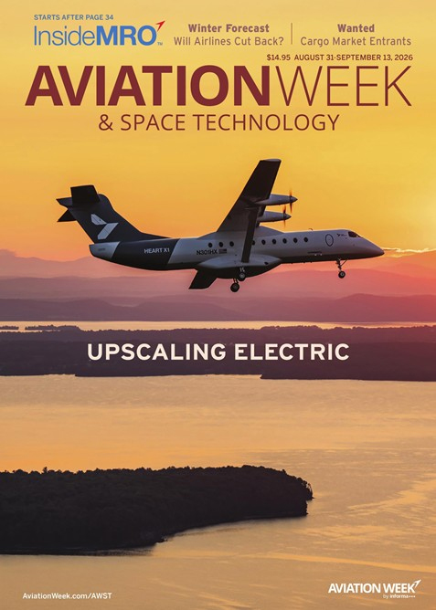 Aviation-Week-and-Space-Technology August 31, 2026 Issue Cover