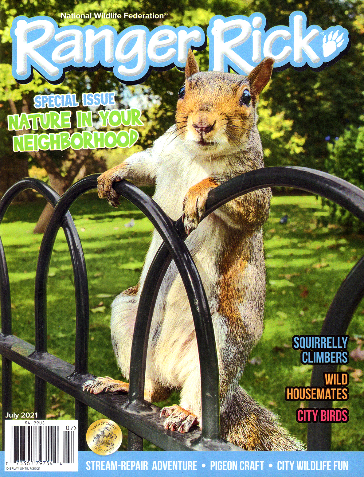 Ranger-Rick July 01, 2021 Issue Cover