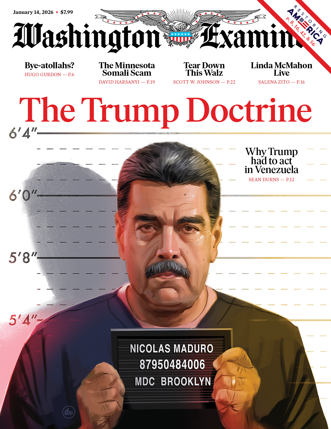 Washington-Examiner January 14, 2026 Issue Cover