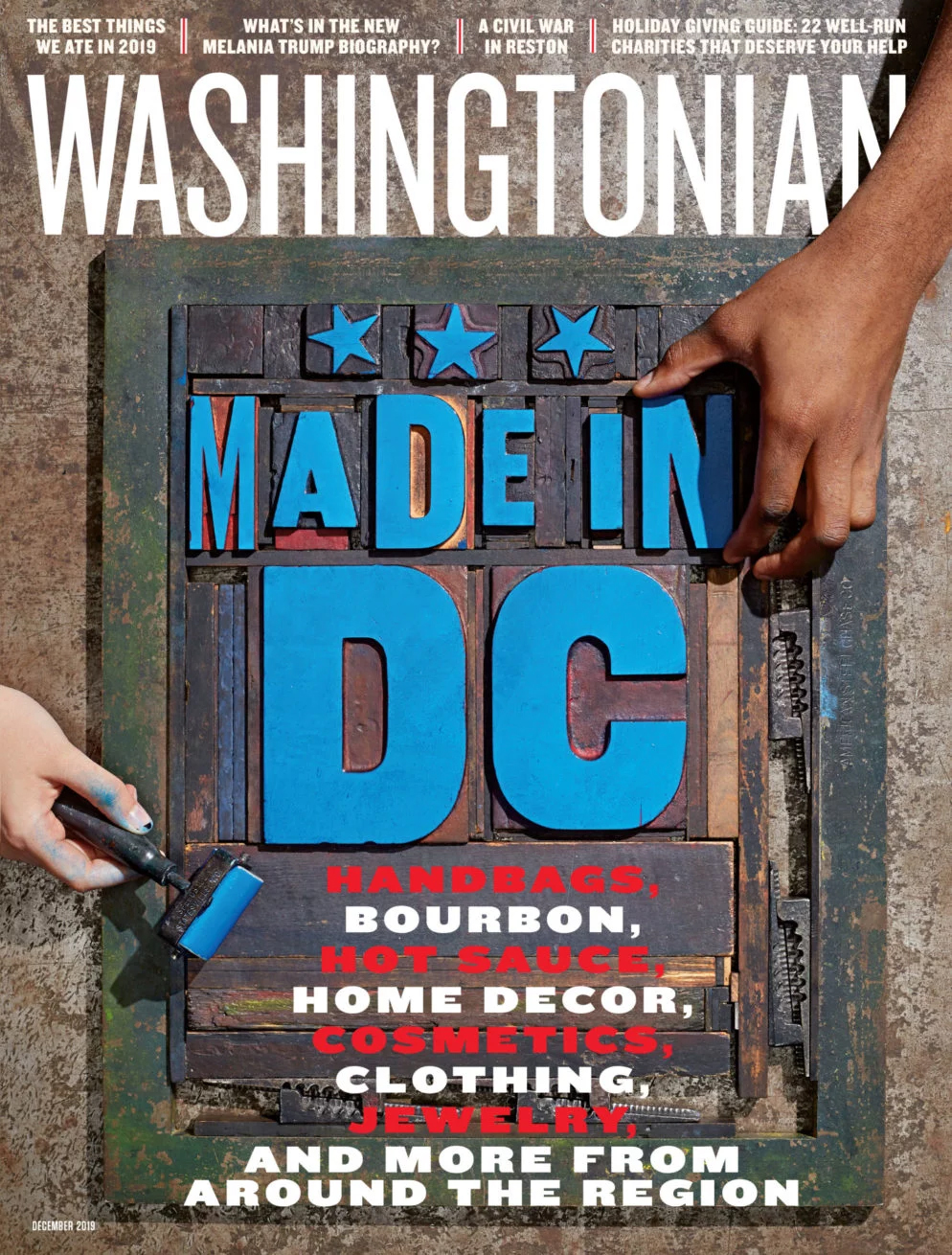 Washingtonian December 01, 2019 Issue Cover