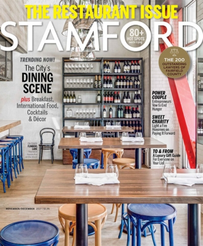 Stamford Magazine November 01, 2017 Issue Cover