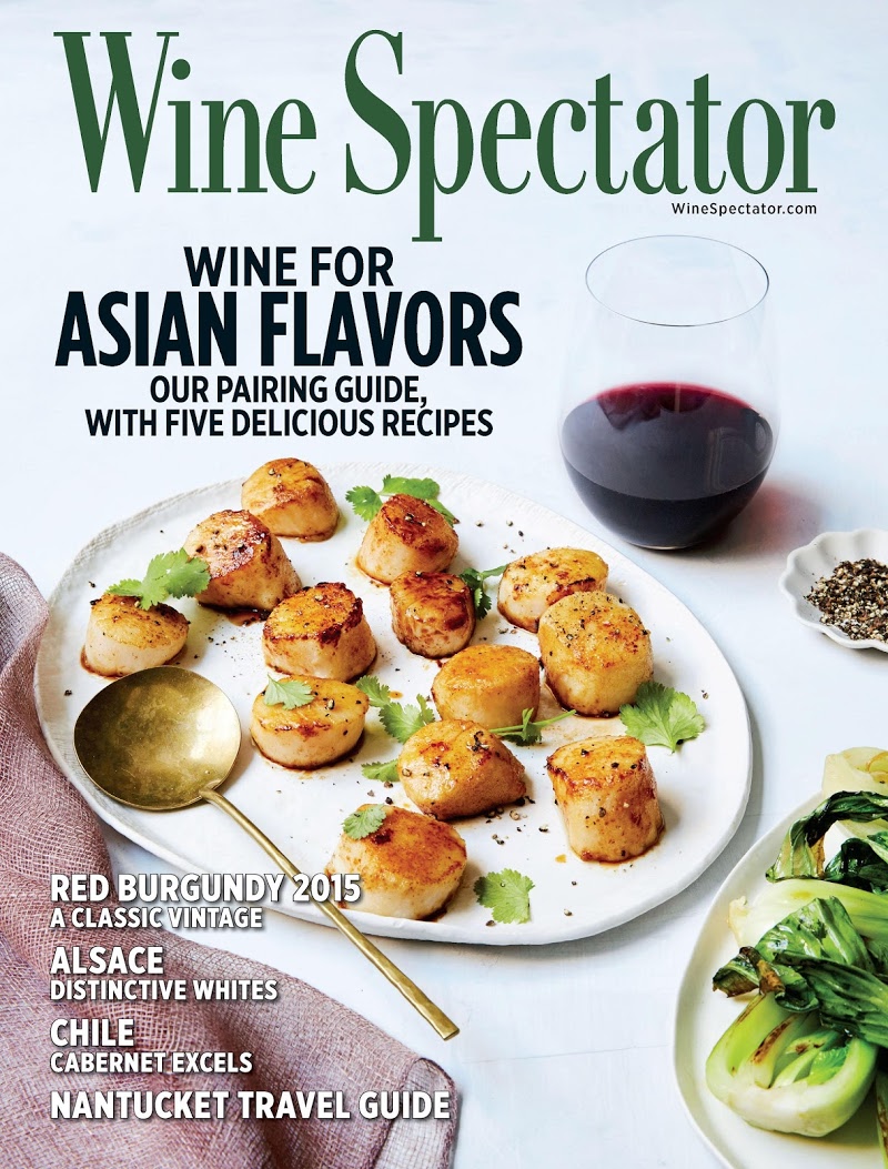 Wine-Spectator May 31, 2018 Issue Cover