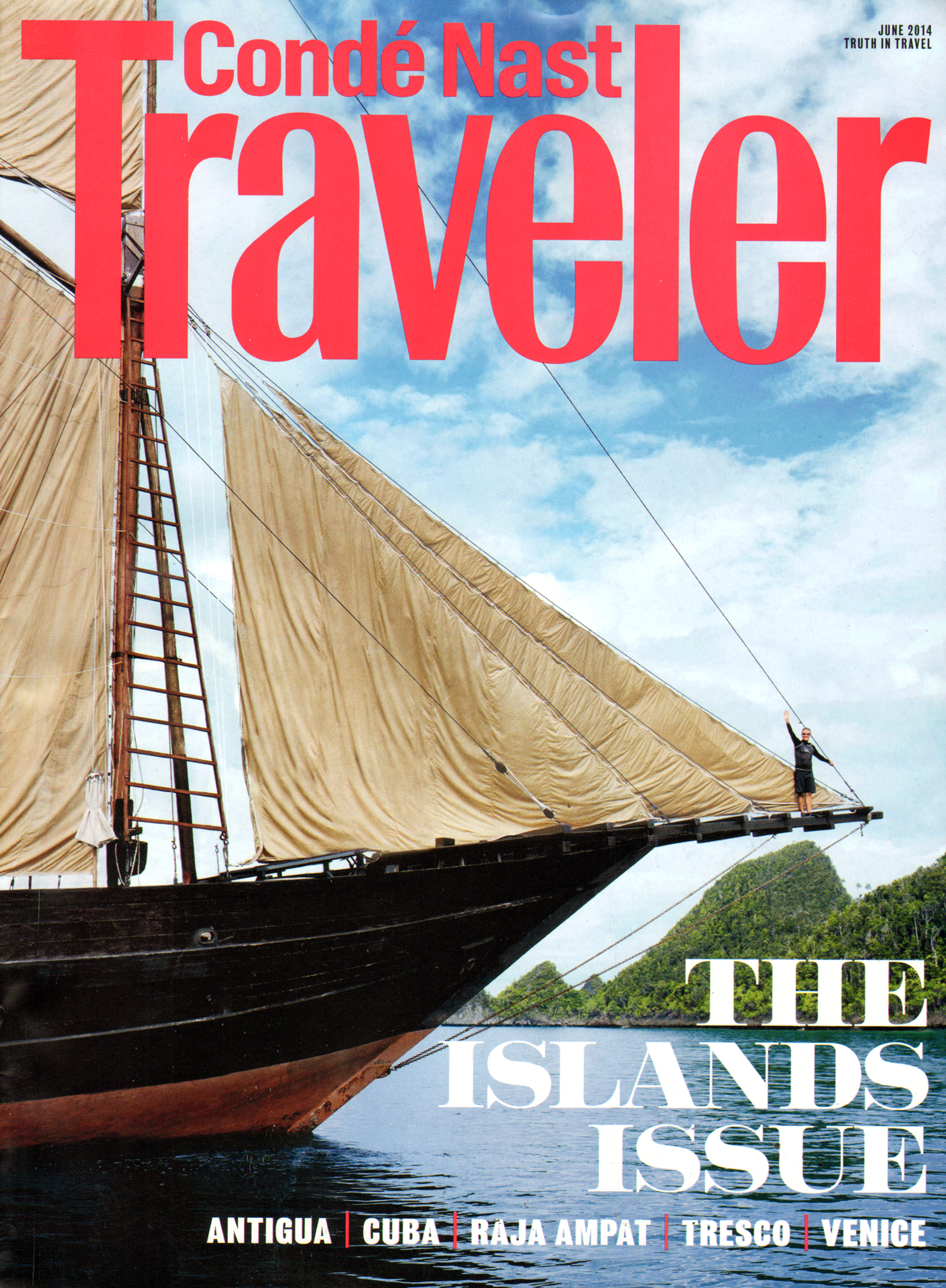 Condé-Nast-Traveler June 01, 2014 Issue Cover