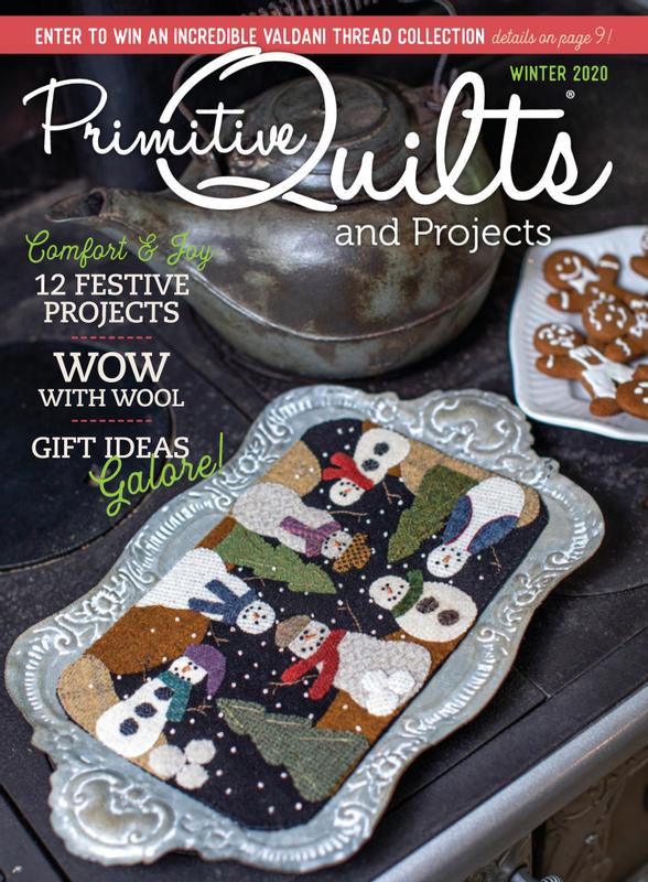 Primitive-Quilts-and-Projects December 01, 2020 Issue Cover