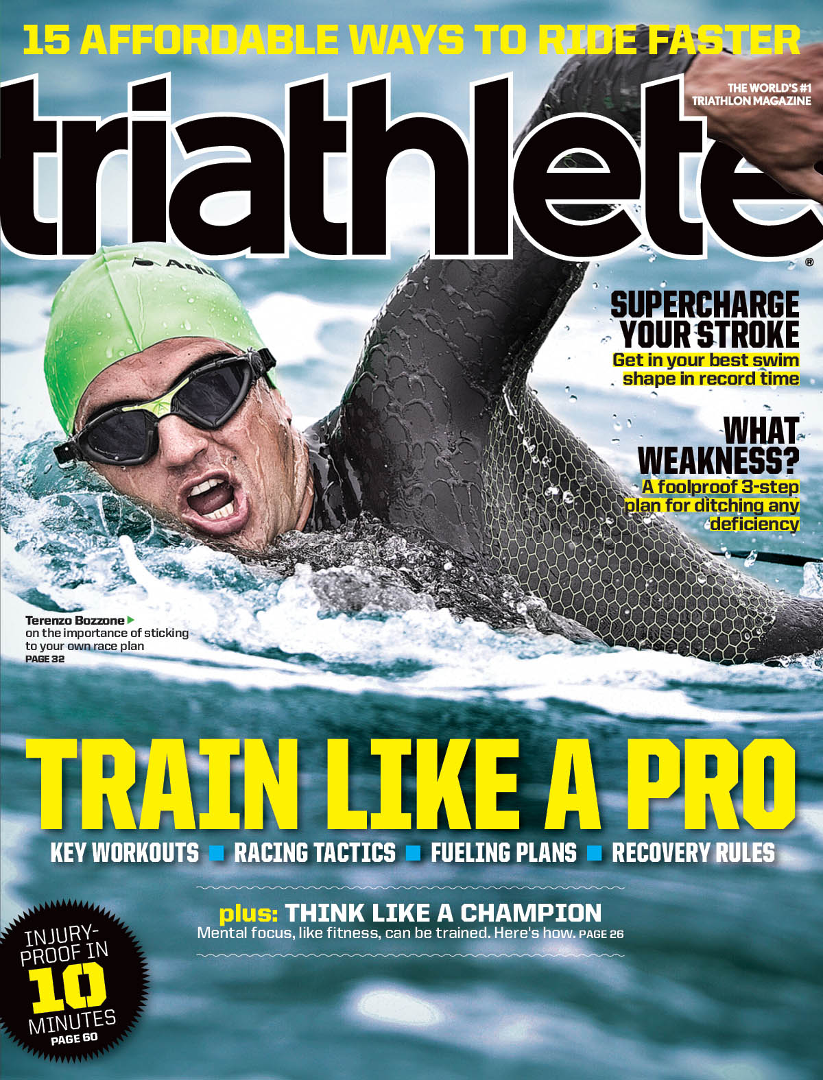 Triathlete March 01, 2014 Issue Cover