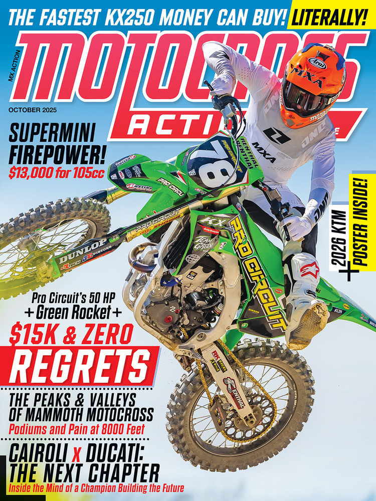 Motocross-Action October 01, 2025 Issue Cover