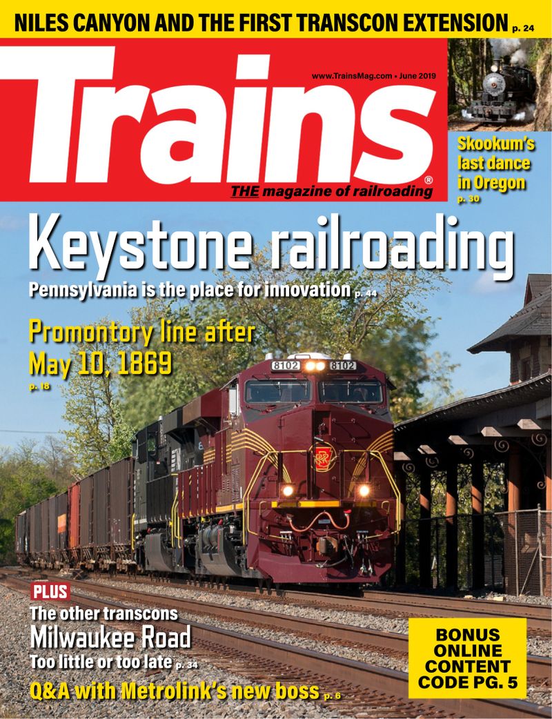 Trains June 01, 2019 Issue Cover