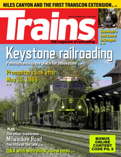 Trains June 01, 2019 Issue Cover
