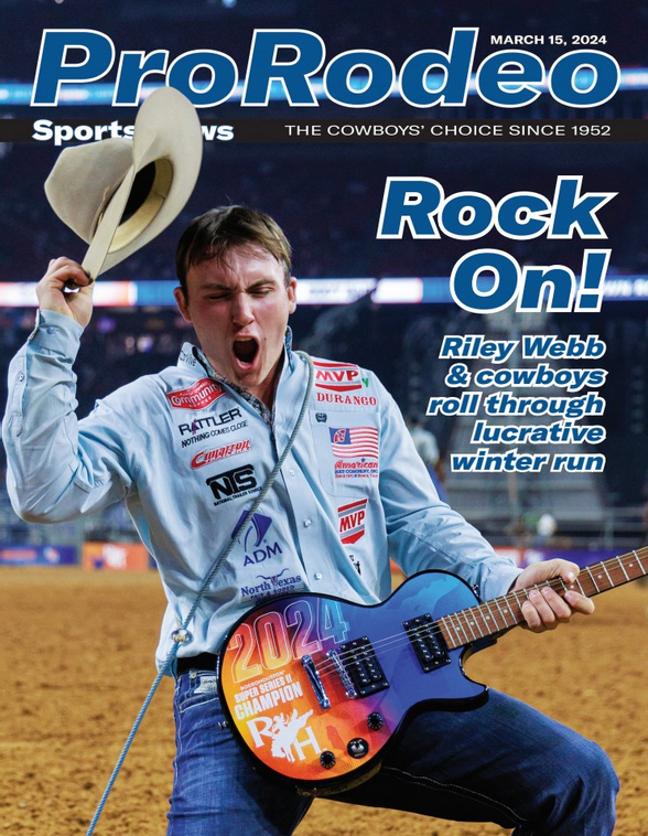 Pro-Rodeo-Sports-News March 15, 2024 Issue Cover