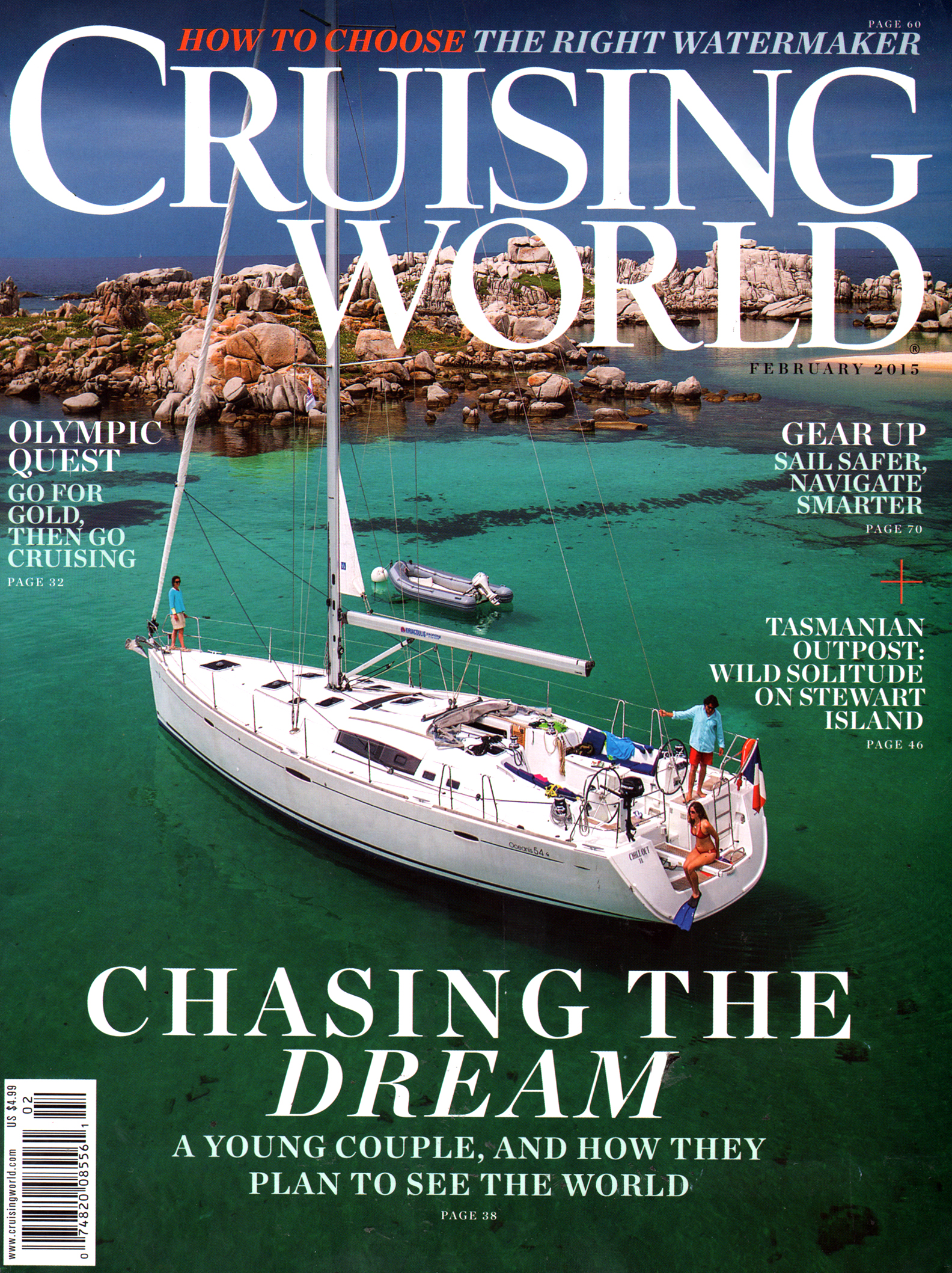 Cruising-World February 01, 2015 Issue Cover