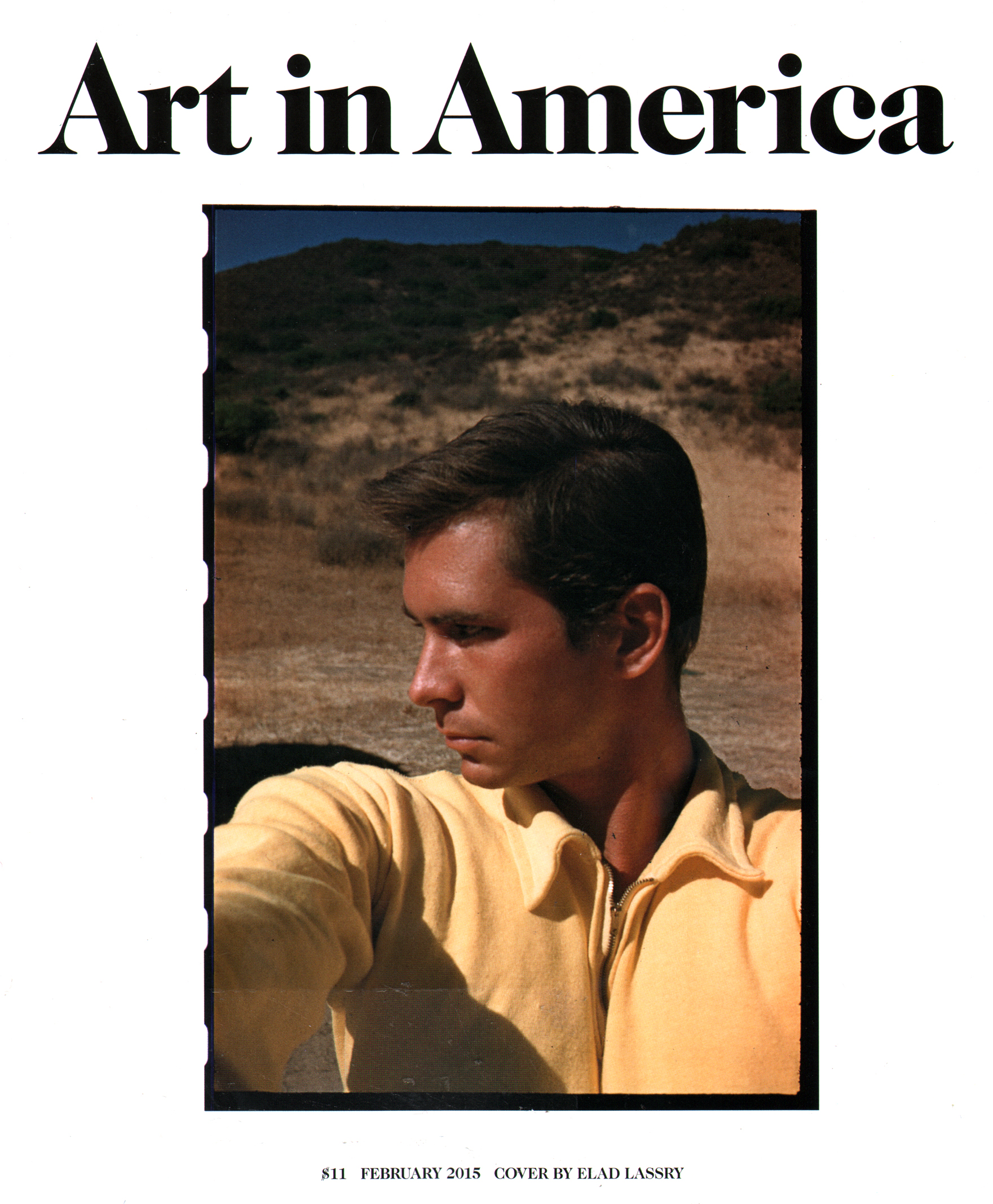 Art-In-America February 01, 2015 Issue Cover