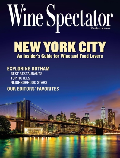 Wine Spectator October 15, 2017 Issue Cover