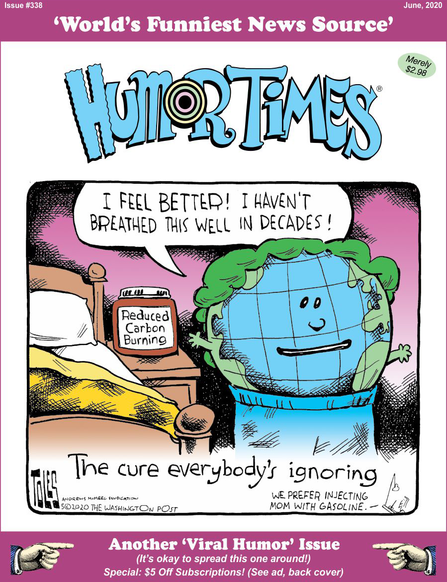Humor-Times June 01, 2020 Issue Cover