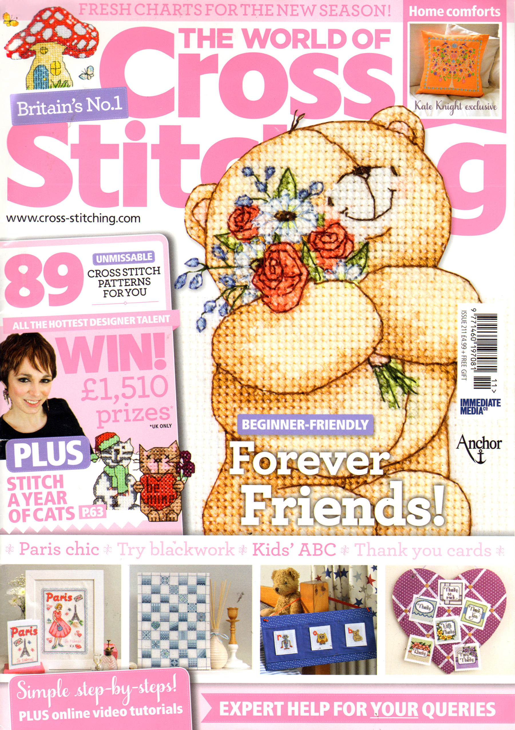 The-World-of-Cross-Stitching January 01, 2014 Issue Cover