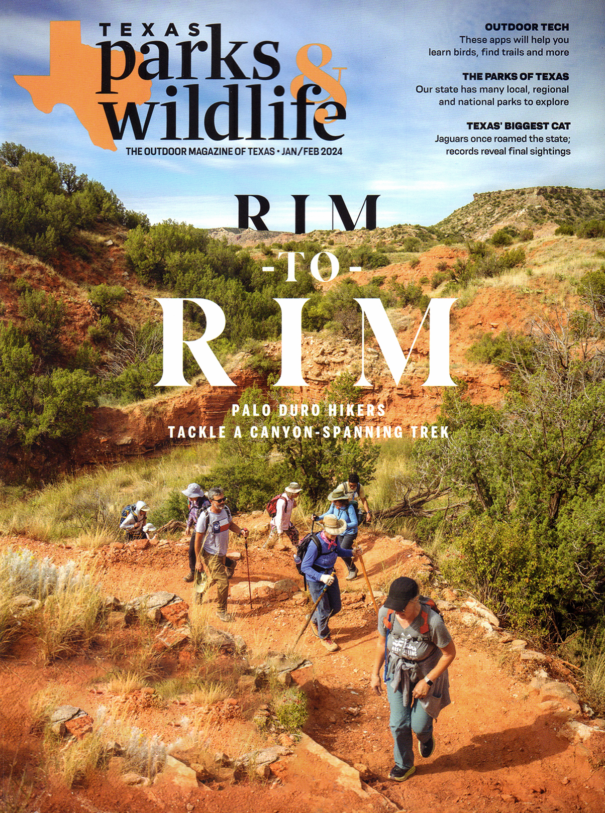 Texas-Parks-and-Wildlife January 01, 2024 Issue Cover