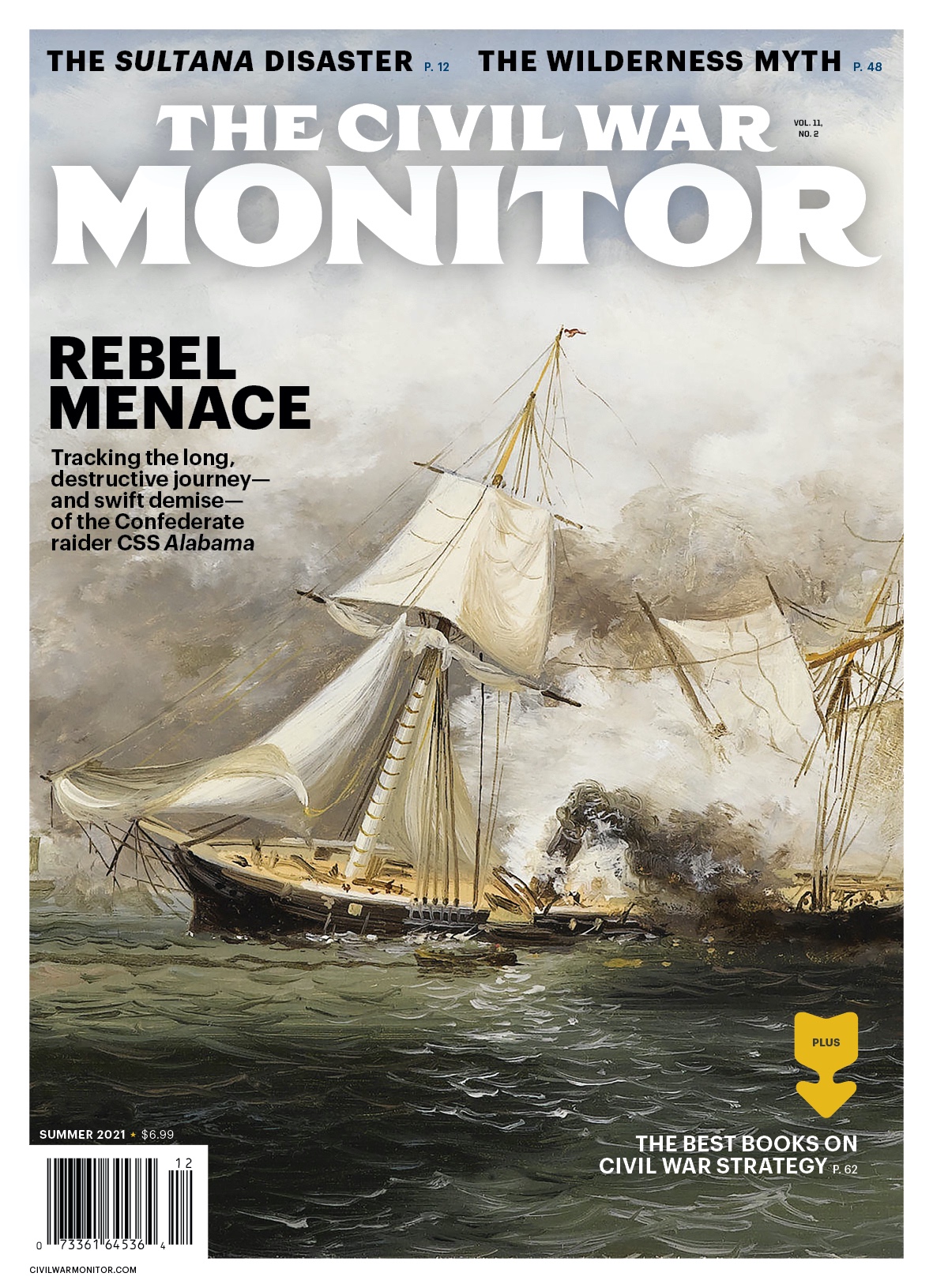 The-Civil-War-Monitor June 01, 2021 Issue Cover